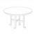 Terrazzo Round Patio Table Cover 50 inch CAX-58202 | CozyDays