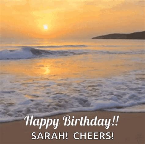 Birthday Beach GIF - Birthday Beach Sunset - Discover & Share GIFs