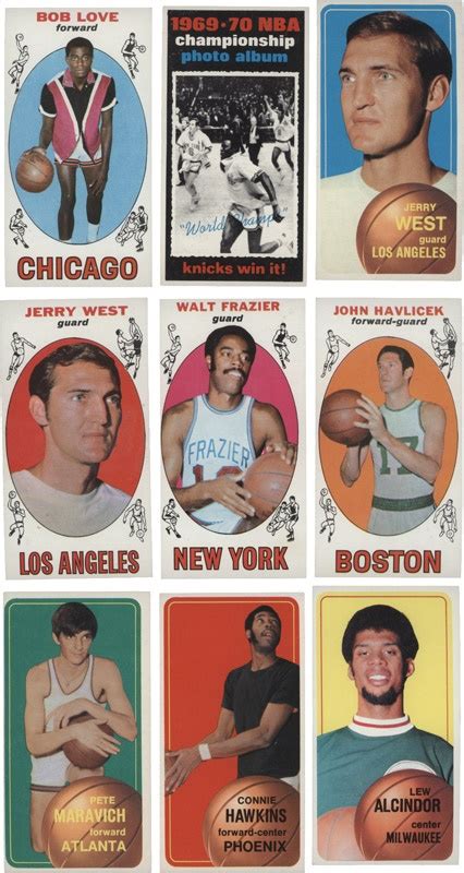 1969-72 Topps Basketball Cards with Pete Maravich (38)