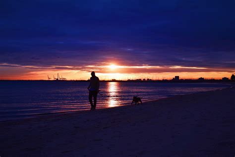 St. Kilda Beach Sunset from a year ago, excited to move to Melbourne for good in a month’s time ...