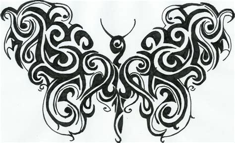 Tribal Butterfly - Drawing Photo (8077097) - Fanpop