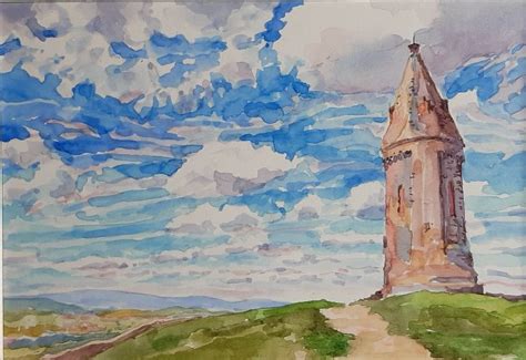 Tameside Libraries on Twitter: "Hartshead Pike has long been a focal point for local artists ...