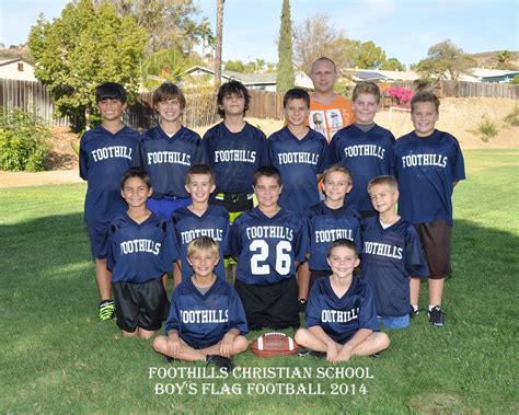 5th – 6th Boys Flag Football | Foothills Christian Elementary School