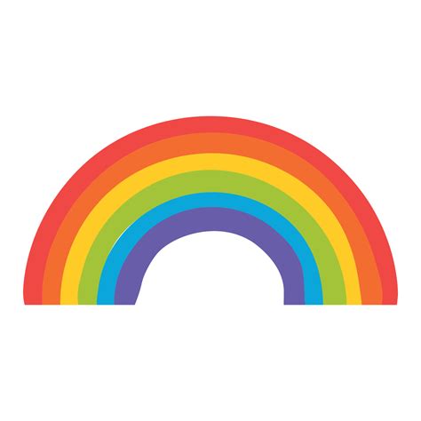 LGBT rainbow. Symbol lgbt culture. Colour icon LGBT flag. Pride Month. Vector illustration ...