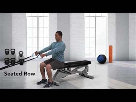 How to do a Seated Row - YouTube