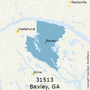 Baxley (zip 31513), GA