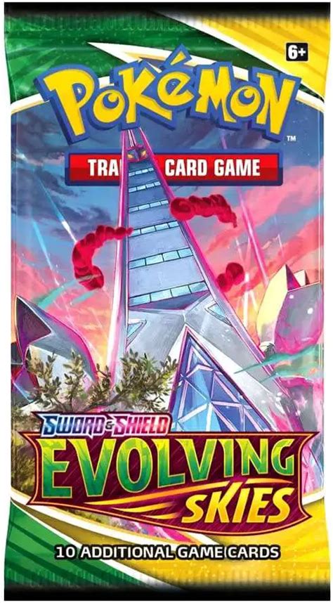 Pokemon Sword Shield Evolving Skies Booster Pack 10 Cards Pokemon USA - ToyWiz