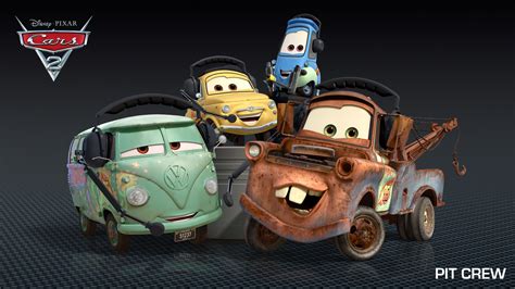 Image - Cars-2-pit-crew.jpg - Pixar Wiki - Disney Pixar Animation Studios