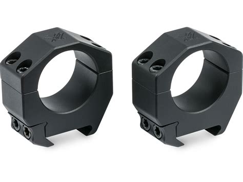 Vortex Optics 1 Precision Matched Weaver Rings Low Matte Black