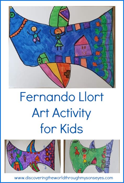 Explore Fernando Llort's Ave Mágica Art for Kids