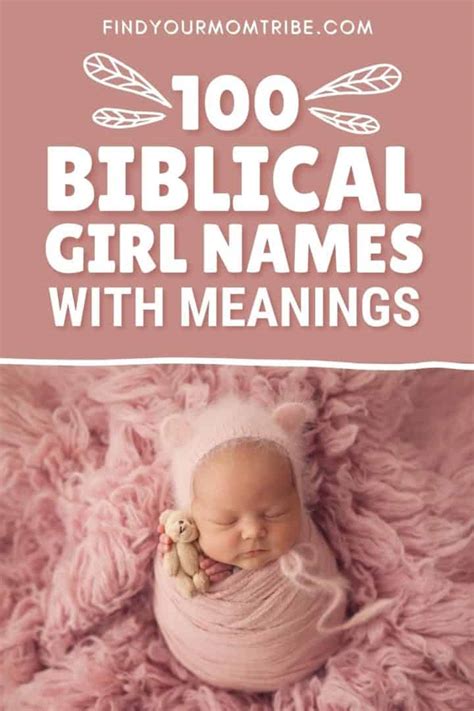 100 Best Biblical Girl Names With Meanings For Your Little Angel