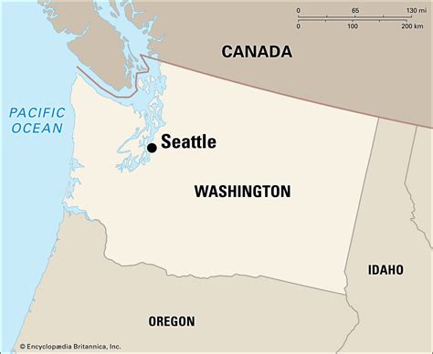 Map To Seattle Washington - Gerry Juditha