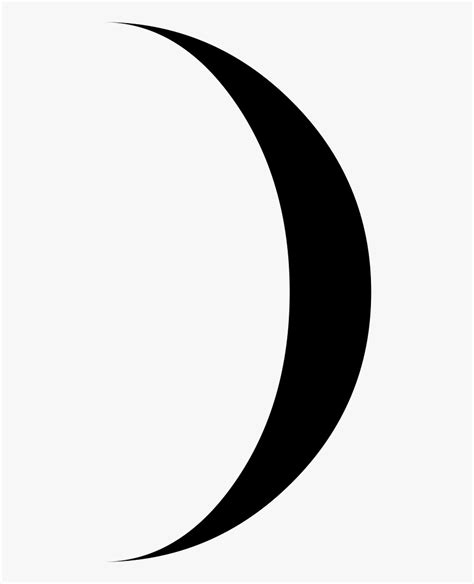 Moon Phase Circular Weather Symbol - Circle, HD Png Download - kindpng