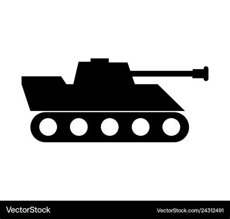 Tank icon Royalty Free Vector Image - VectorStock