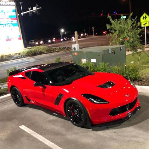 Chevrolet Corvette C7 Z06 painted in Torch Red Photo taken by: @marc ...