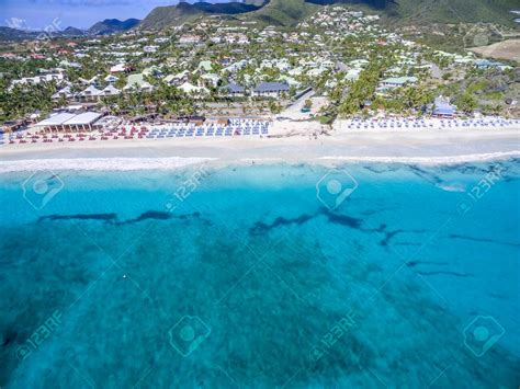 Orient Bay, the busiest beach in St. Martin