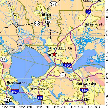 Vallejo, California (CA) ~ population data, races, housing & economy