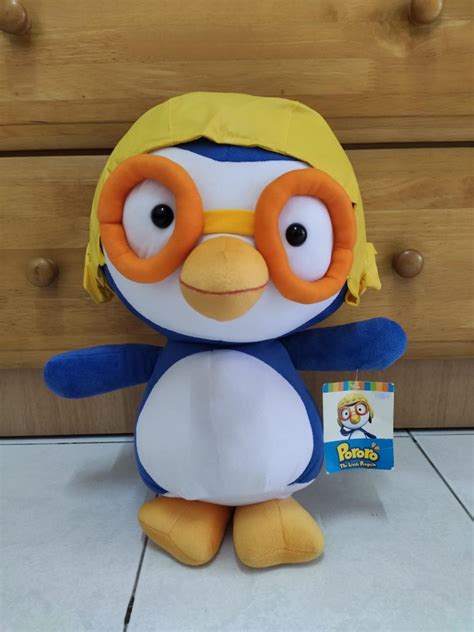 Korea Pororo Plush Toy, Hobbies & Toys, Toys & Games on Carousell