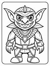 12000  Goblin Coloring Sheet Pictures sketch template