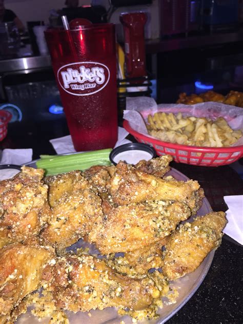 Pluckers Wing Bar | Lemon pepper wings, Stuffed peppers, Wings