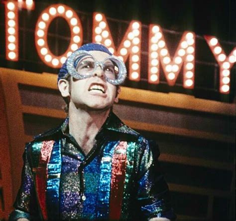 Elton John in the 1975 film "Tommy" as the Pinball Wizard | Elton john costume, Elton john, Ken ...