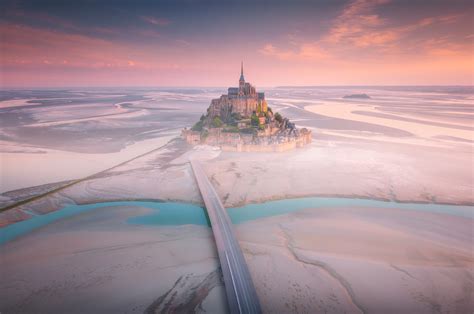 Mont Saint Michel France Wallpaper, HD City 4K Wallpapers, Images and Background - Wallpapers Den