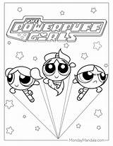 Powerpuff Girls Coloring Sheets Pages Sketch Page sketch template