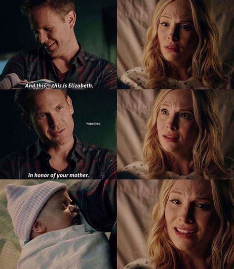 #TVD 7x13 "This Woman's Work" - Alaric and Caroline | Vampire diaries ...