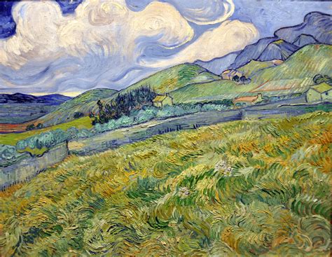 Vincent van Gogh - Landscape from Saint-Remy at Ny Carlsbe… | Flickr