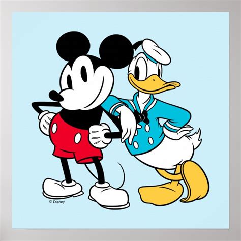 Mickey Mouse And Donald Duck