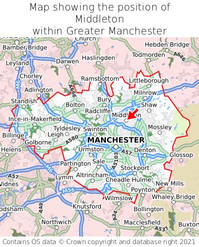 Where is Middleton? Middleton on a map