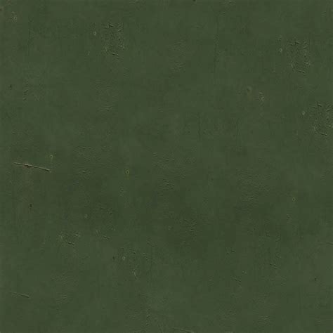 Green Painted Metal PBR Texture