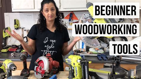 Woodworking tools for beginners - what you really need! - YouTube