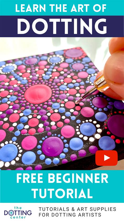 Beginner Dot Mandala Tutorial - The Dotting Center