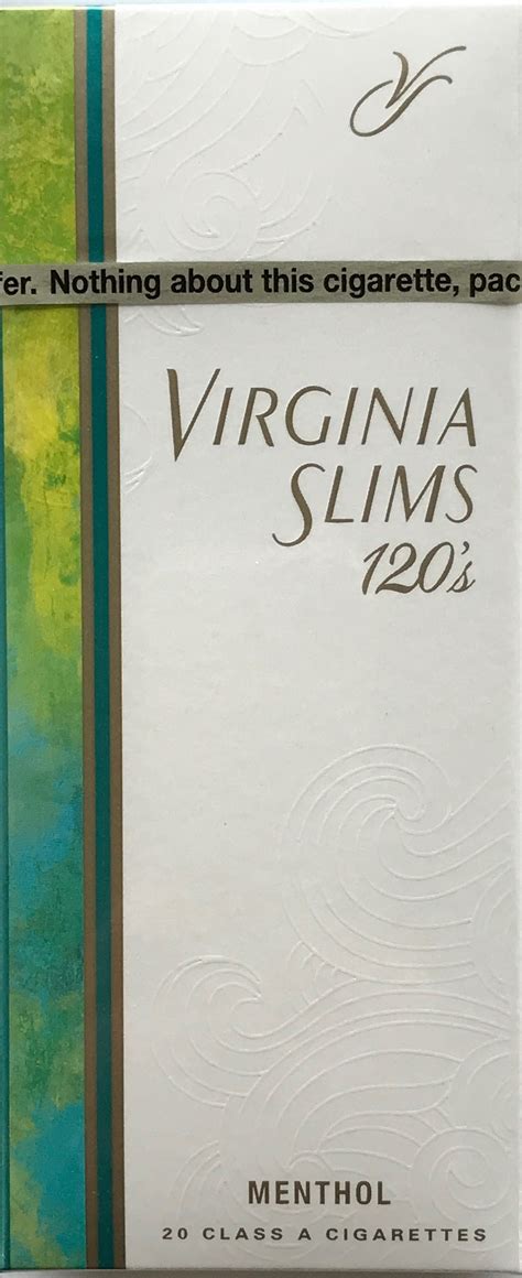 Virginia Slims Gold Menthol Box 120 | Frank Silva & Sons