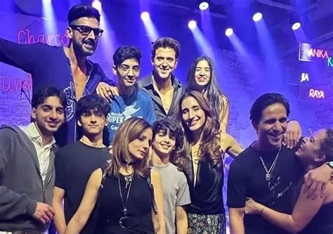 Hrithik Roshan-Sussanne Khan cheer on their kids at a fun musical night ...