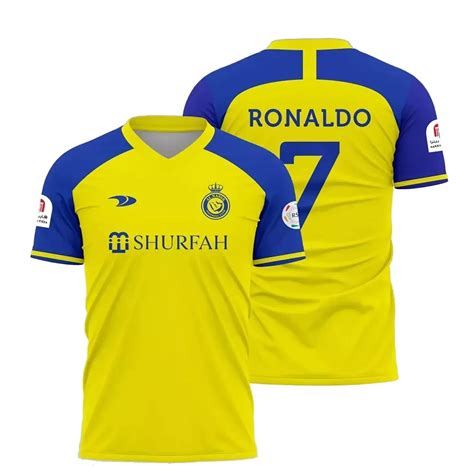 Cristiano Ronaldo Al-Nassr Fc Jersey - All Stitched - Linitee Store