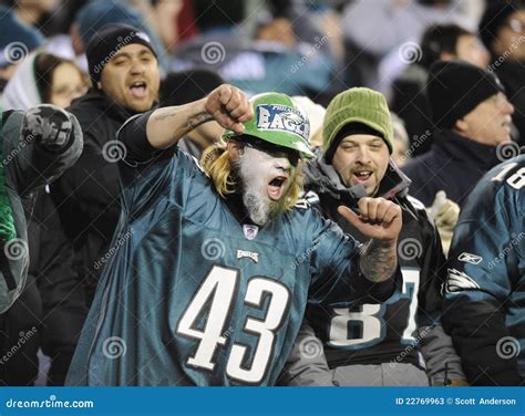 Philadelphia Eagles Fans Editorial Stock Photo - Image: 22769963