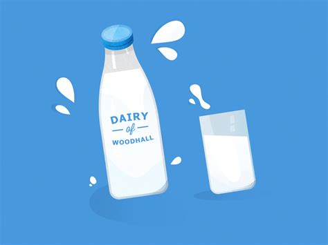 Milk - Good for your bones! by Ollie Scully on Dribbble