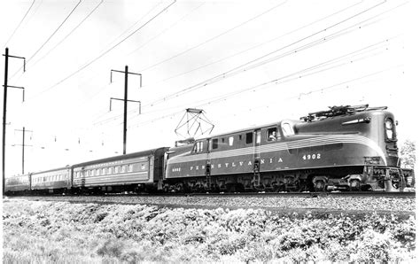 Pennsylvania Railroad GG1, in my opinion one of the coolest looking locomotives of all time ...