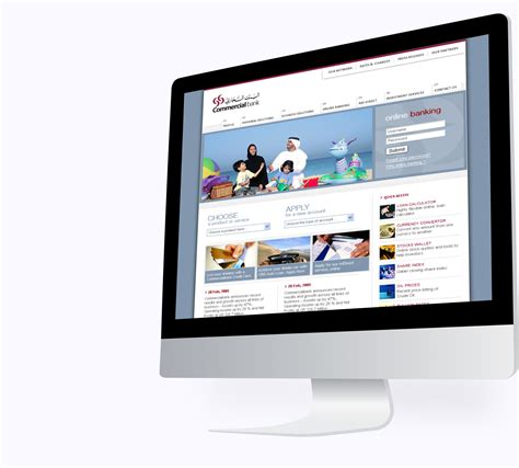 Commercial Bank of Qatar website and banking applications - Digital Exactly