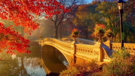 Park Bridge Fall Wallpapers - Wallpaper Cave