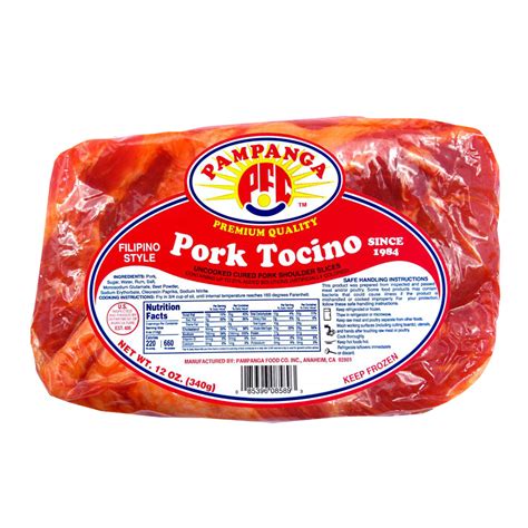 Pork Tocino – Pampanga Food