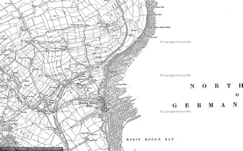 Old Maps of Robin Hood's Bay, Yorkshire - Francis Frith