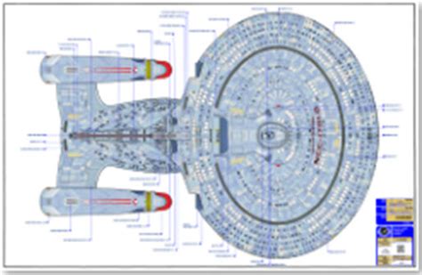 Enterprise D Schematics