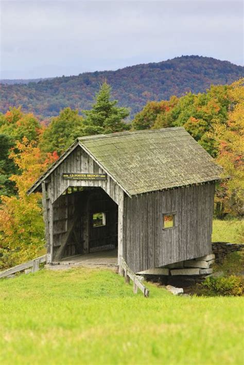 Pretty Autumn Covered Bridge Pictures - Beautiful Bridges