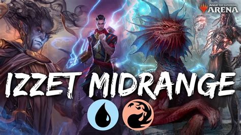 IZZET MIDRANGE [MTG Arena] | UR Walkers, Dragons & Flyers Deck in GRN Standard - YouTube