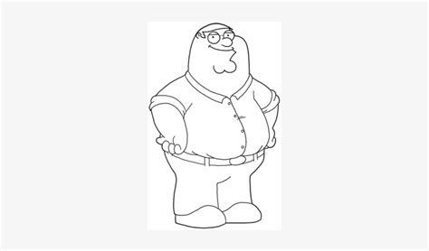 Square Peter Griffin Drawing Tutorial - Peter Griffin Coloring Pages ...