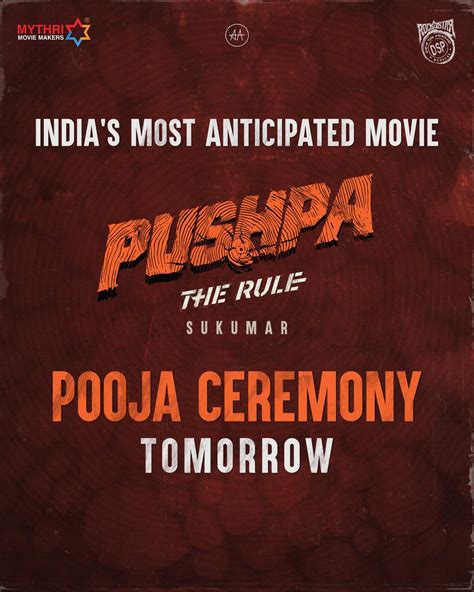 Allu Arjun's Pushpa The Rule to start | cinejosh.com