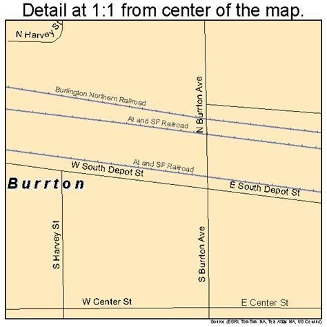 Burrton Kansas Street Map 2009575